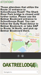 Mobile Screenshot of oaktreelodge.com