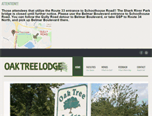 Tablet Screenshot of oaktreelodge.com